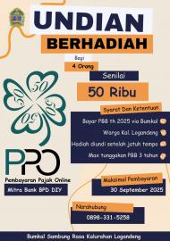 Jadwal Penarikan PBB, Dapatkan Hadiahnya!